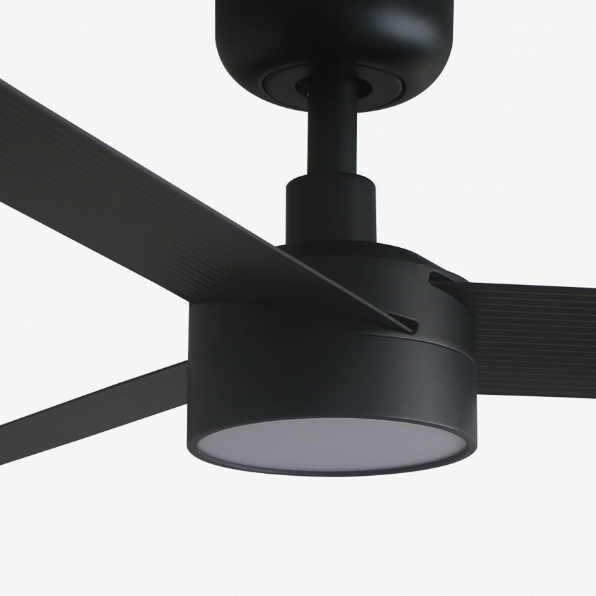 FARO 34289WT1S - LED-fényerőszabályozható mennyezeti ventilátor CRUISER S LED/18W/230V 2700/3000/4000K átmérő 106 cm fekete Wi‑Fi Tuya + távirányító