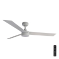 FARO 34290-1TW - LED dimmelhető ventilátor CRUISER LED/20W/230V 2700/3000/4000K átm. 132 cm fehér + távirányító