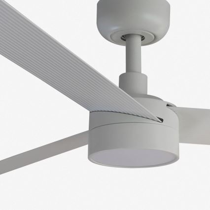 FARO 34290WT1S - LED fényerőszabályozható mennyezeti ventilátor CRUISER L LED/18W/230V 2700/3000/4000K átmérő 132 cm fehér Wi-Fi Tuya + távirányító