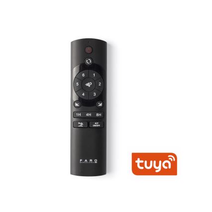 FARO 34290WT1S - LED fényerőszabályozható mennyezeti ventilátor CRUISER L LED/18W/230V 2700/3000/4000K átmérő 132 cm fehér Wi-Fi Tuya + távirányító
