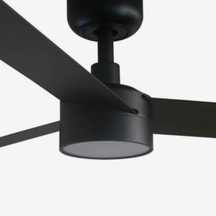 FARO 34291WT1S - LED fényerőszabályozható mennyezeti ventilátor CRUISER L LED/18W/230V 2700/3000/4000K átm. 132 cm fekete Wi‑Fi Tuya + távirányító