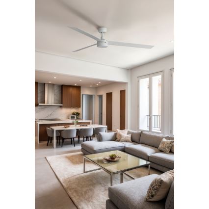 FARO 34292-1TW - LED Dimmelhető ventilátor CRUISER LED/20W/230V 2700/4000/6500K átm. 160 cm fehér + távirányítás