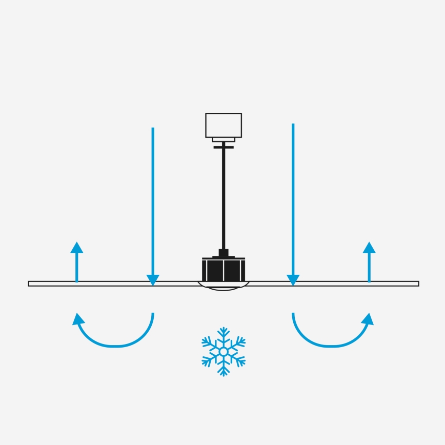 FARO 34292WT1S - LED dimmelhető mennyezeti ventilátor CRUISER XL LED/18W/230V 2700/3000/4000K átm. 160 cm fehér Wi-Fi Tuya + távirányító