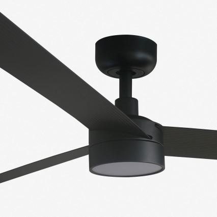 FARO 34293-1TW - LED fényerőszabályozható mennyezeti ventilátor CRUISER XL LED/18W/230V 2700/3000/4000K átmérő 160 cm fekete + távirányító