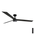 FARO 34293-1TW - LED fényerőszabályozható mennyezeti ventilátor CRUISER XL LED/18W/230V 2700/3000/4000K átmérő 160 cm fekete + távirányító
