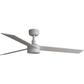 FARO 34297WT1S - LED dimmelhető mennyezeti ventilátor RUDDER L LED/18W/230V 2700/3000/4000K átm. 132 cm bézs/fehér Wi-Fi Tuya + távirányító