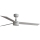 FARO 34297WT1S - LED dimmelhető mennyezeti ventilátor RUDDER L LED/18W/230V 2700/3000/4000K átm. 132 cm bézs/fehér Wi-Fi Tuya + távirányító