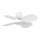 FARO 34315SWT - LED dimmelhető mennyezeti ventilátor KLOVER S LED/20W/230V 2700/3000/4000K átm. 80 cm fehér Wi-Fi Tuya + távirányító