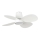 FARO 34315WT - LED dimmelhető mennyezeti ventilátor KLOVER TUB S LED/20W/230V 2700/4000/6500K fehér átmérő 80 cm Wi-Fi Tuya + távirányító