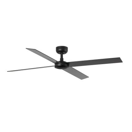 FARO 34356WT - Mennyezeti ventilátor RUDDER L barna/fekete átm. 132 cm Wi-Fi Tuya + távirányítás