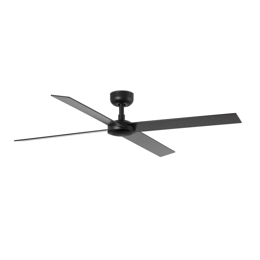 FARO 34356WT - Mennyezeti ventilátor RUDDER L barna/fekete átm. 132 cm Wi-Fi Tuya + távirányítás