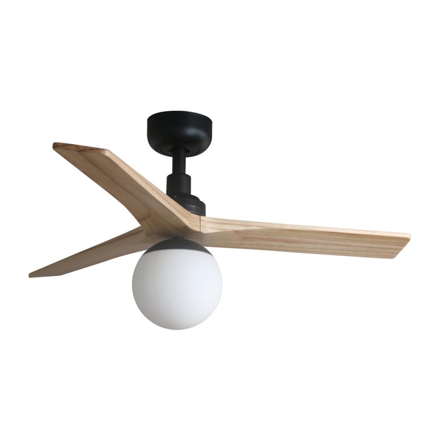 FARO 3L022 - KLIM ventilátoros lámpa 1xE27/15W/230V fekete