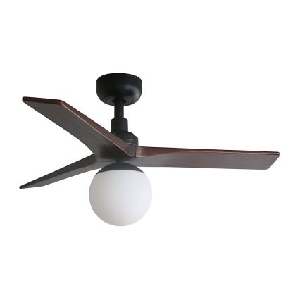 FARO 3L022 - KLIM ventilátoros lámpa 1xE27/15W/230V fekete