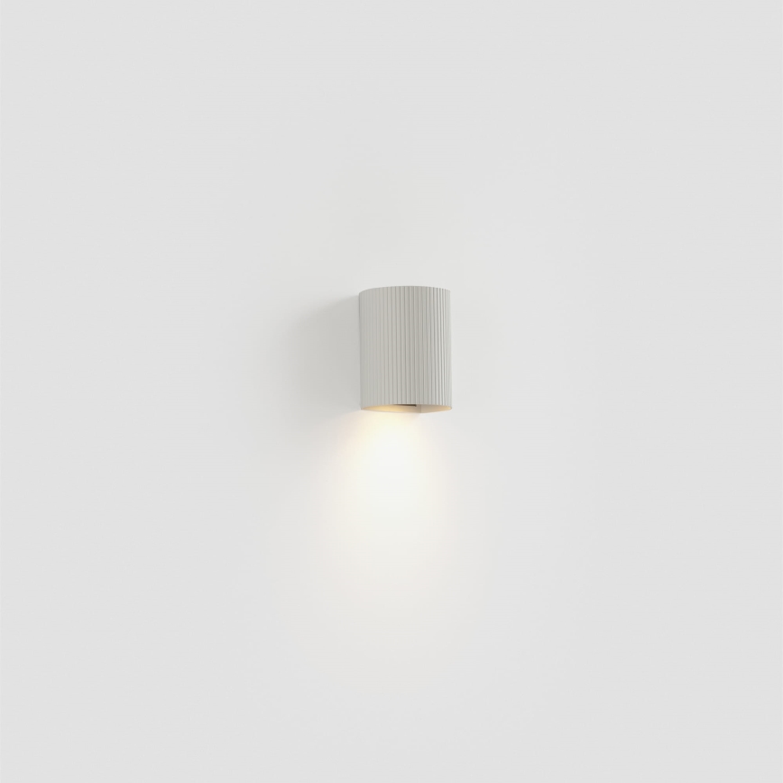 FARO 40526 - Fali lámpa SOLE 1xGU10/8W/230V fehér csipkézett kerek