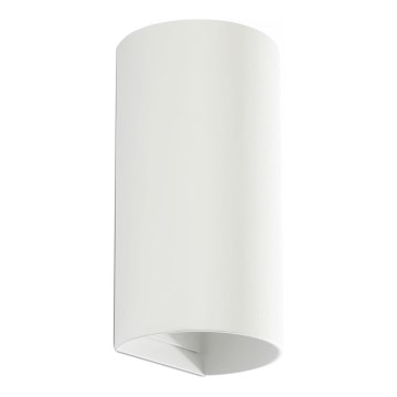 FARO 40538 - Fali lámpa SOLE 2xGU10/8W/230V fehér kerek