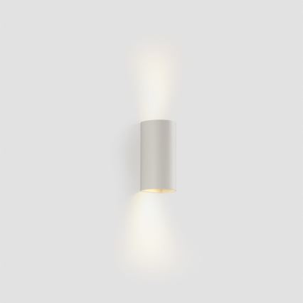 FARO 40538 - Fali lámpa SOLE 2xGU10/8W/230V fehér kerek