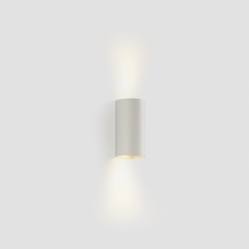 FARO 40538 - Fali lámpa SOLE 2xGU10/8W/230V fehér kerek