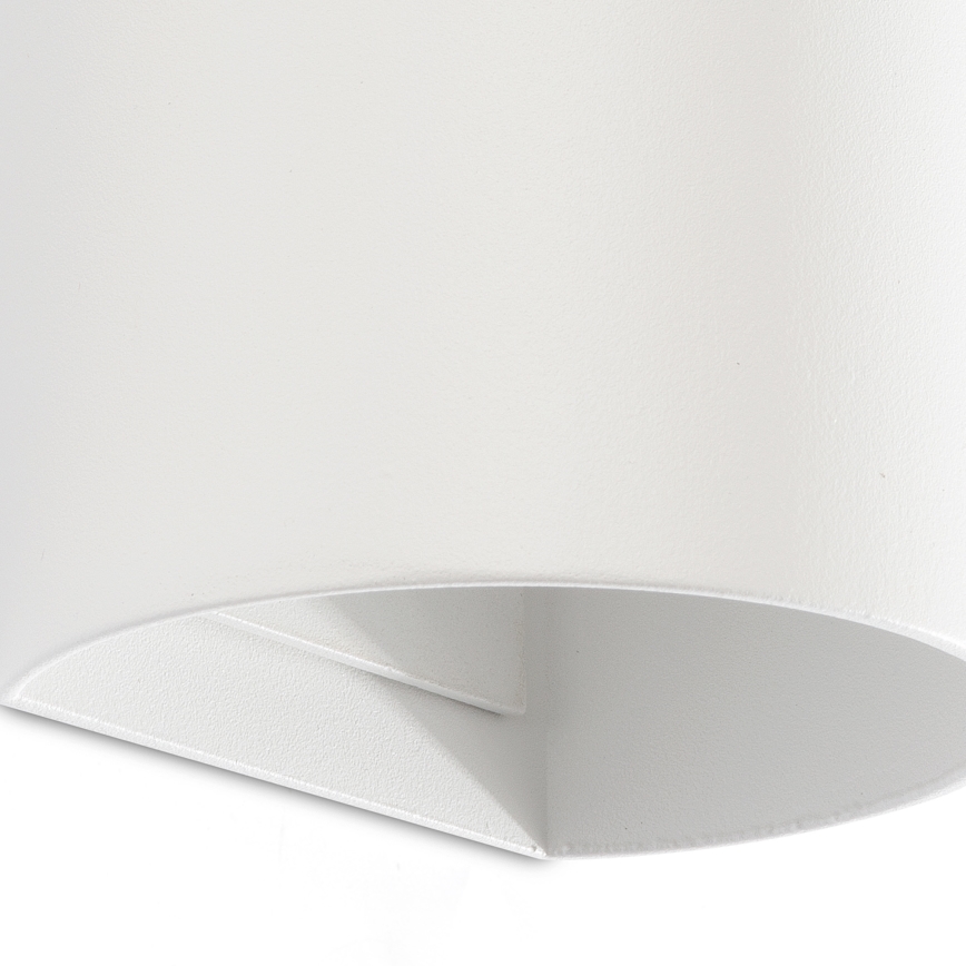 FARO 40538 - Fali lámpa SOLE 2xGU10/8W/230V fehér kerek