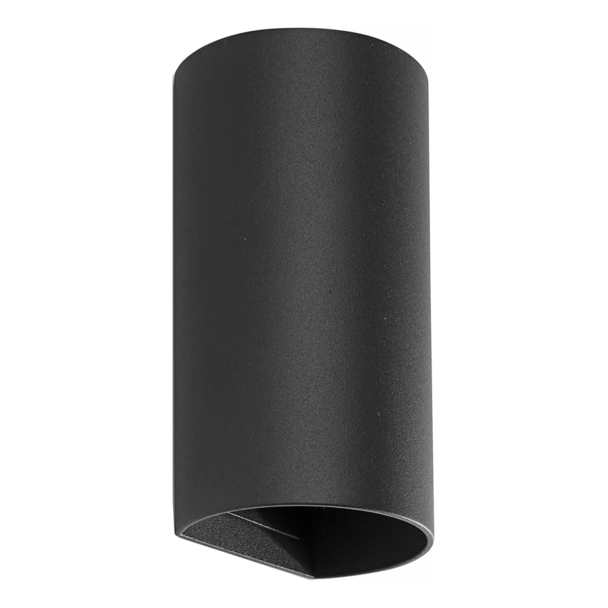 FARO 40539 - Fali lámpa SOLE 2xGU10/8W/230V fekete kerek