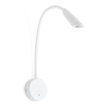 FARO 41031 - BOKEN LED flexibilis olvasólámpa LED/3W/100-240V