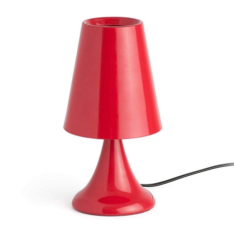 FARO 54005 - Asztali lámpa SIRA 1xE14/20W/230V piros