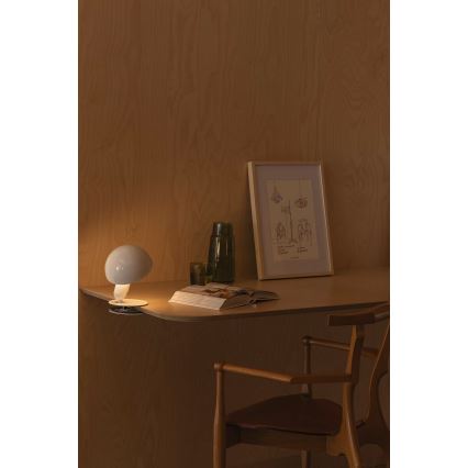 FARO 56101 - Csipeszes asztali lámpa 2in1 BELA 1xE27/15W/230V fehér