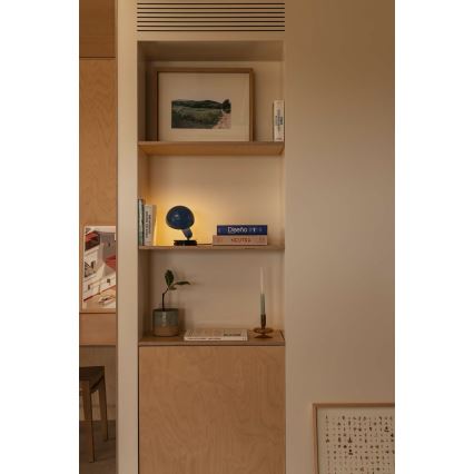 FARO 56102 - Csipeszes asztali lámpa 2in1 BELA 1xE27/15W/230V kék