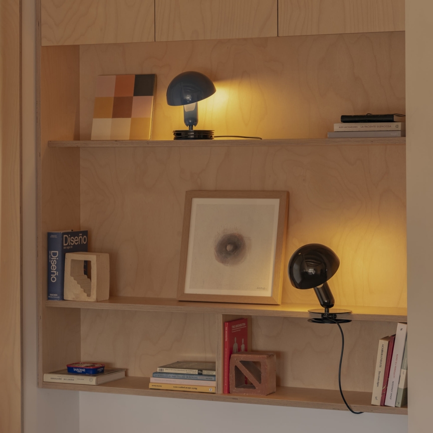 FARO 56102 - Csipeszes asztali lámpa 2in1 BELA 1xE27/15W/230V kék