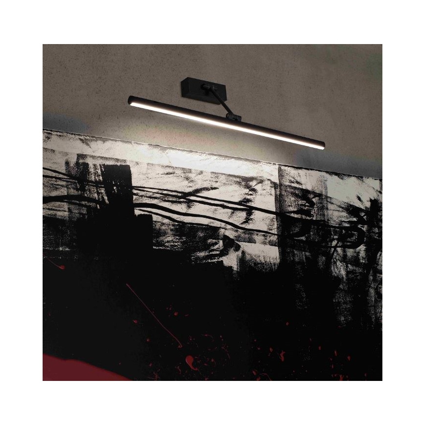 FARO 61088 - LED Képmegvilágító MARGITTE LED/12W/230V fekete