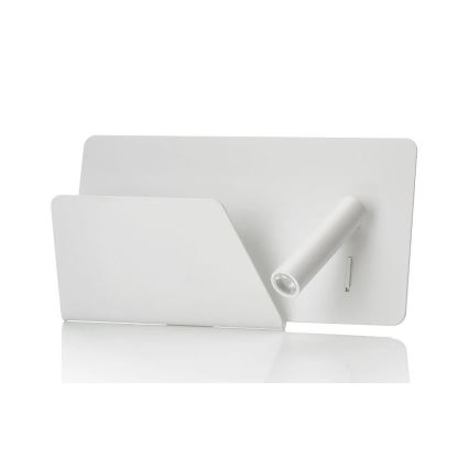 FARO 62124 - LED Fali spotlámpa SUAU LED/3W/230V USB fehér