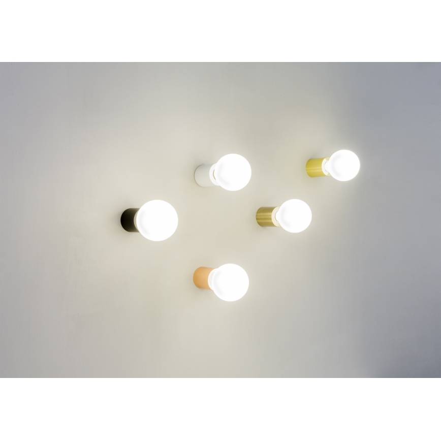 FARO 62151 - Fali lámpa TEN 1xE27/20W/230V fekete