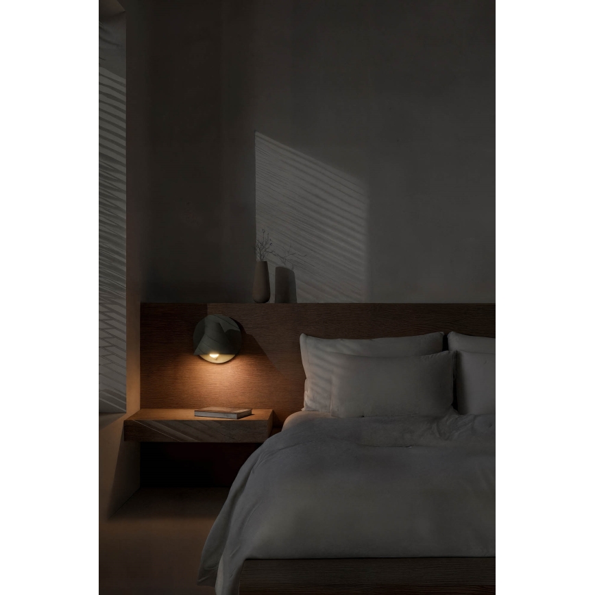 FARO 62356 - NOON fali spotlámpa 1xE27/15W/230V khaki