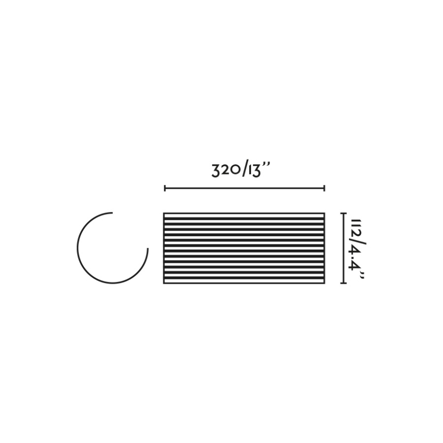 FARO 63436 - Fali lámpa TRAMA 2xE14/7W/230V fehér