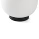 FARO 68611 - Mennyezeti lámpa AMELIA 1xE27/15W/230V IP44 fehér/fekete