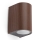 FARO 70324 - Kültéri fali lámpatest ESTELA 1xGU10/5W/230V IP65 barna