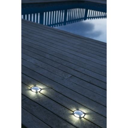 FARO 70564 - LED Kültéri beépíthető lámpa KEENAN-3 LED/1W/12V IP67