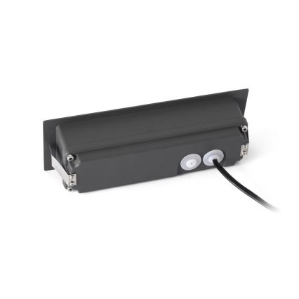 FARO 70638 - NAT kültéri beépíthető LED lámpatest, LED/8W/230V, IP65, fekete