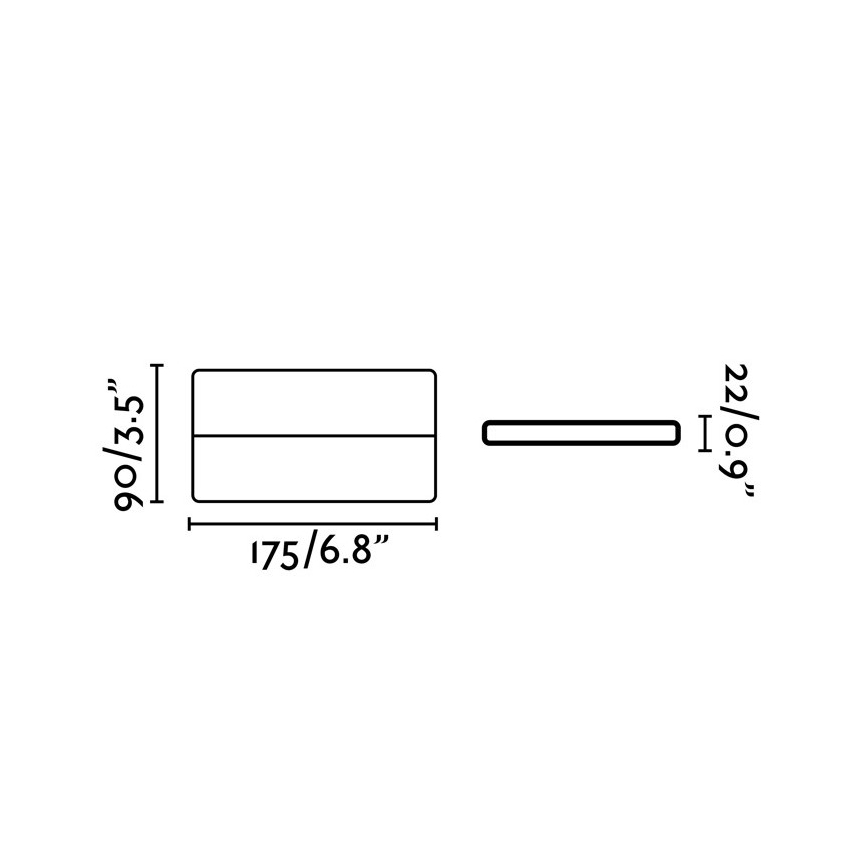 FARO 70646 - LED Kültéri fali lámpa ADAY-2 LED/12W/230V IP54