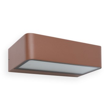FARO 71309 - LED kültéri fali lámpa TAKUA LED/10W/230V IP65 barna