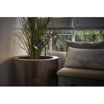 FARO 71546 - Kültéri fali lámpa FLOW 1xGU10/8W/230V IP65