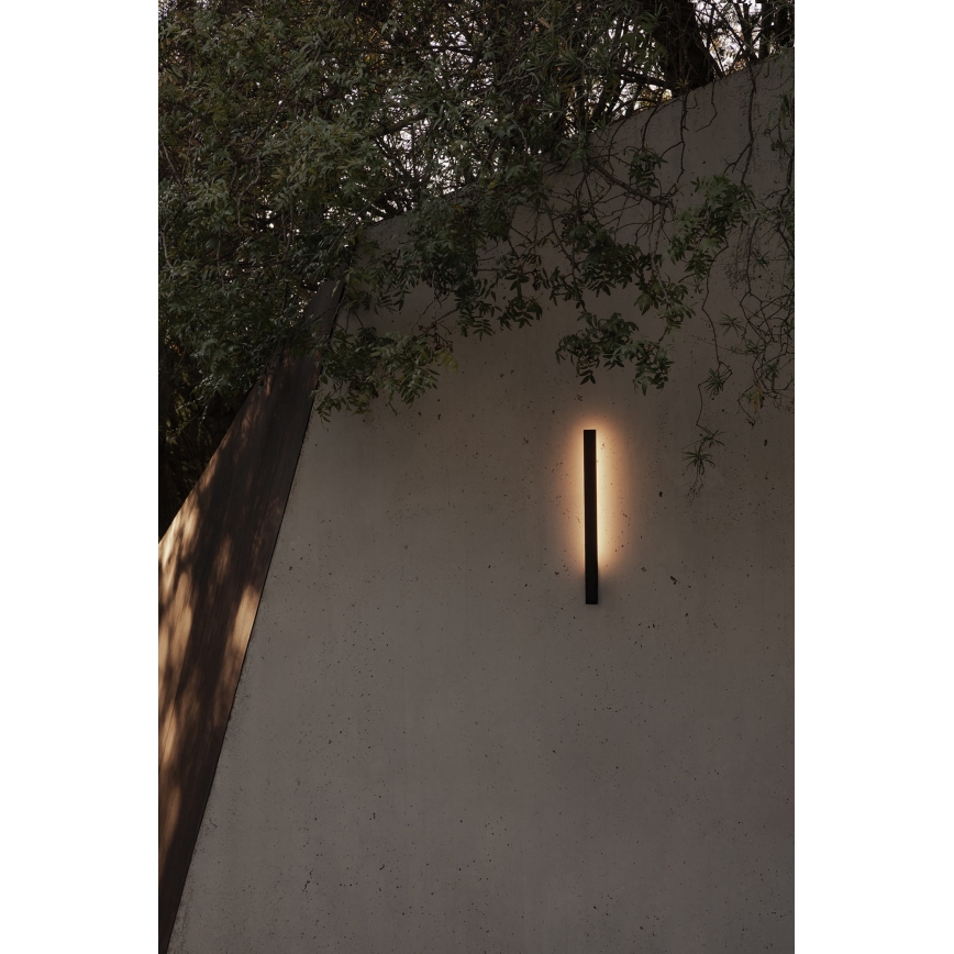 FARO 71800 - LED kültéri fali lámpatest LIME LED/6W/230V 2700/3000/4000K 60 cm CRI 90 IP65 fekete