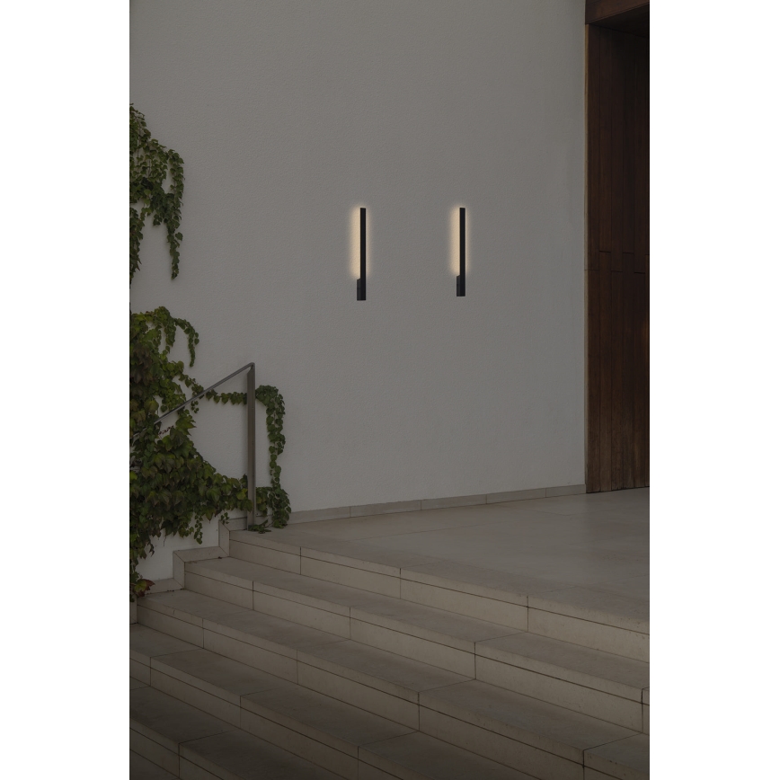 FARO 71800 - LED kültéri fali lámpatest LIME LED/6W/230V 2700/3000/4000K 60 cm CRI 90 IP65 fekete