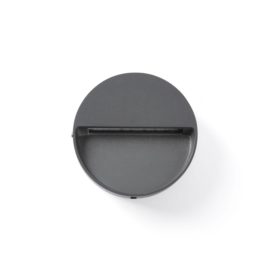 FARO 71960 - LED lépcsővilágító lámpatest DUNE LED/3W/230V 2200/2700/3200/4000K IP65 antracit kerek