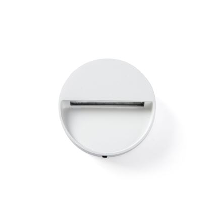 FARO 71961 - DUNE LED lépcsővilágító lámpa LED/3W/230V 2200/2700/3200/4000K IP65 fehér, kerek