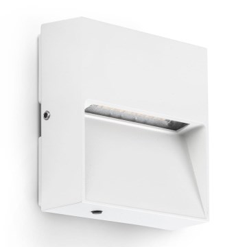 FARO 71964 - LED lépcsővilágító lámpatest DUNE LED/3W/230V 2200/2700/3200/4000K IP65 fehér négyzet