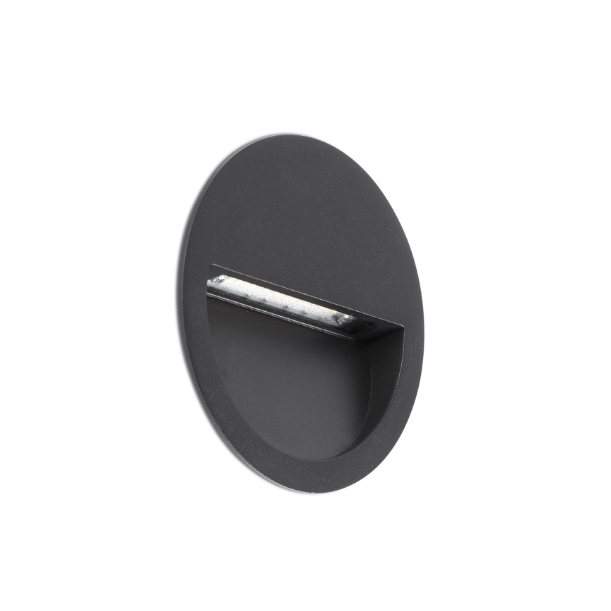 FARO 71969 - LED beépíthető lámpatest POMA LED/3W/230V 2200/2700/3200/4000K IP65 antracit