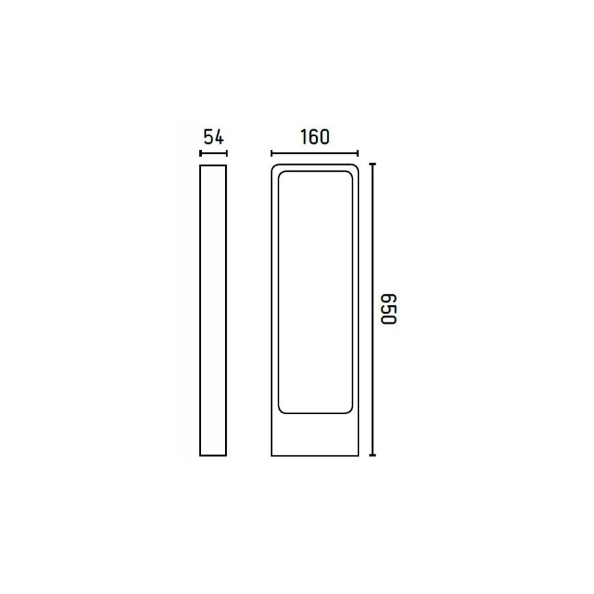 FARO 75520 - LED Kültéri lámpa DAS LED/5W/230V IP54