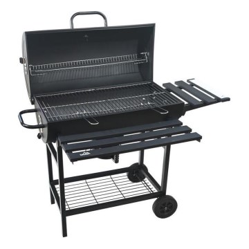 Faszenes grill, fekete