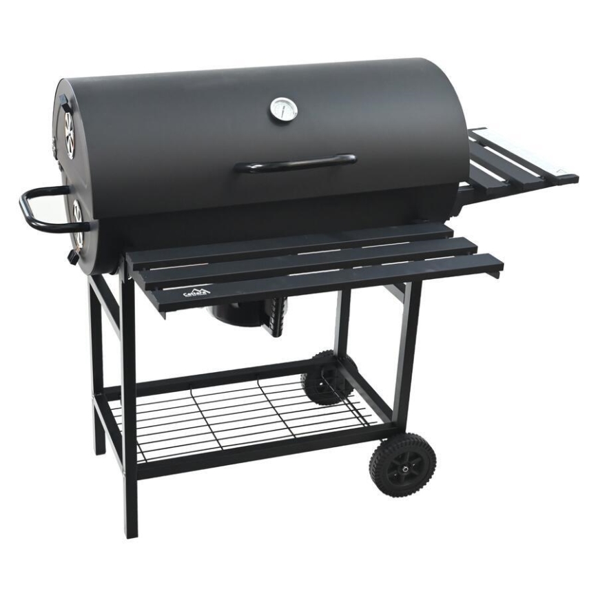 Faszenes grill, fekete