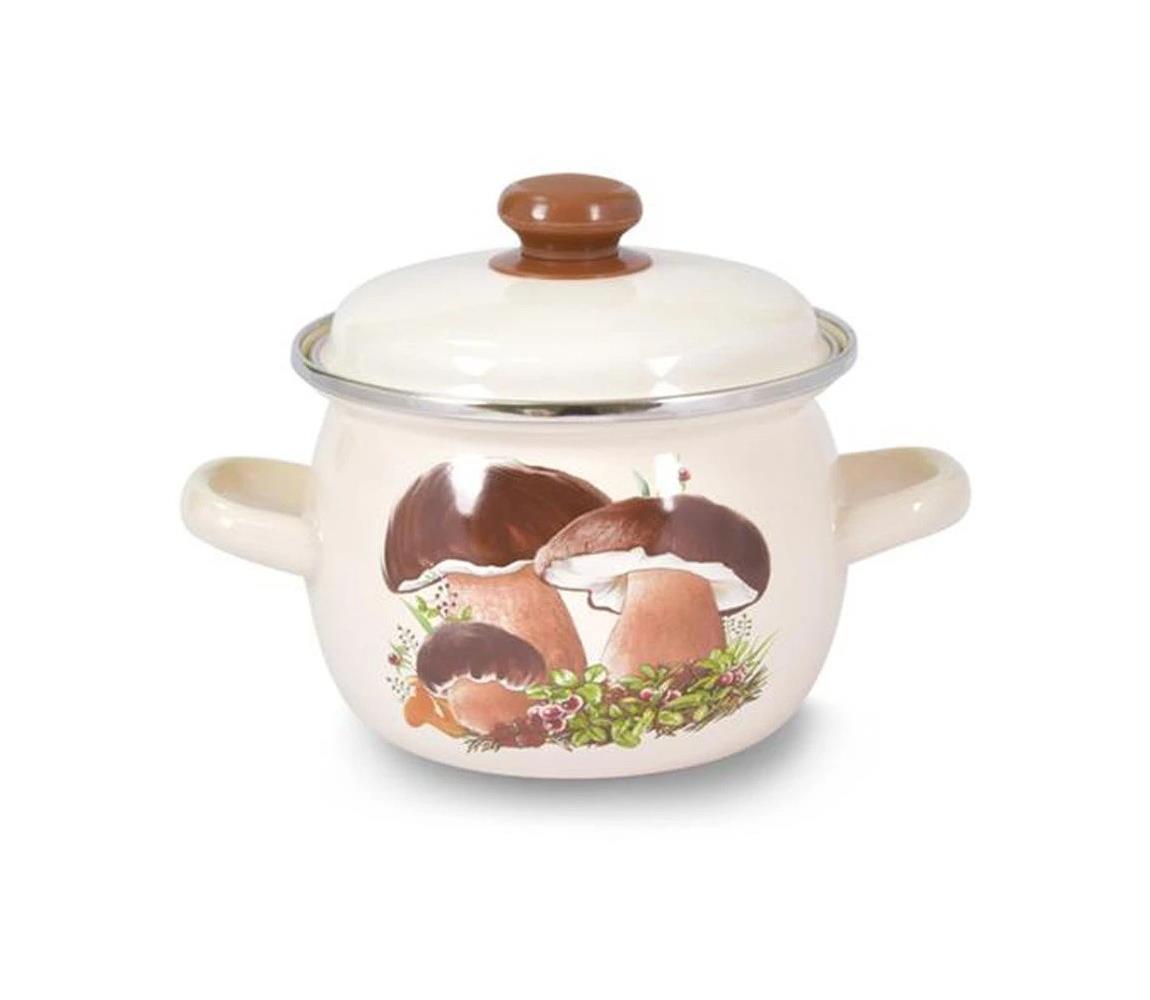 UTC Fazék fedővel TORO 3,5 l, gombamintás 4419132MM